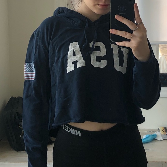 Brandy Meville Cropped Hoodie - Picture 9 of 9